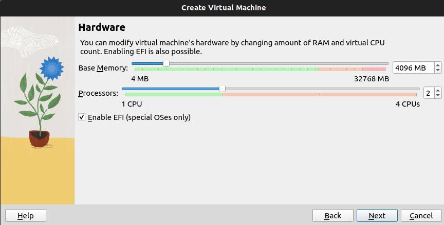 Fedora Server installation