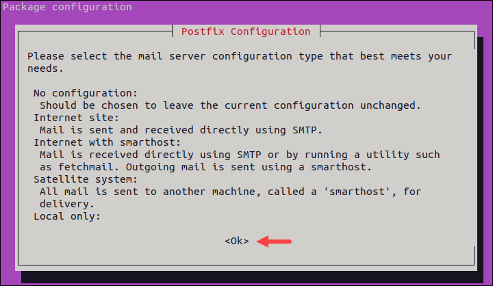 Postfix Configuration