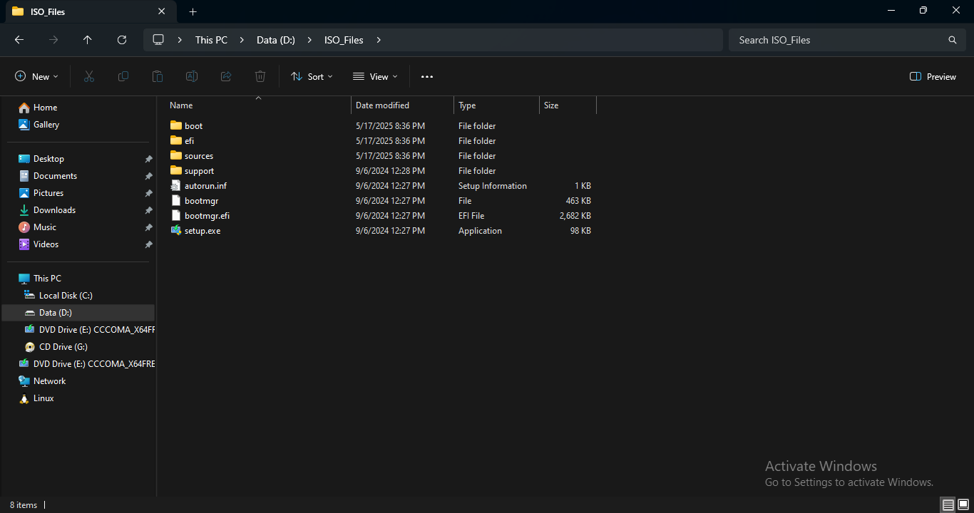 Windows 11 ISO Files